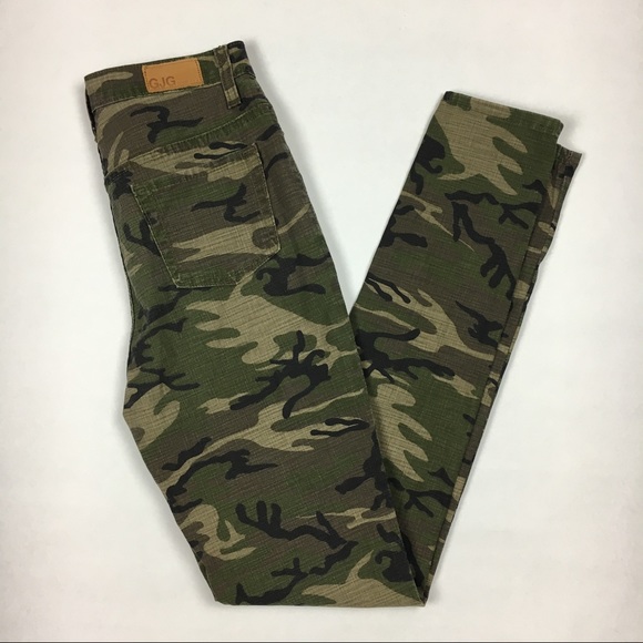 GJG Denim Denim - GJG Denim High Waist Skinny Camo Pants size 5